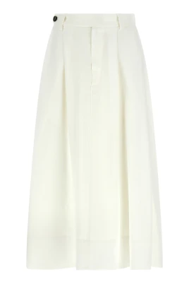 Twill Sartorial Kjol med Monili