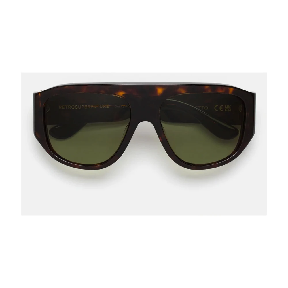 Retrosuperfuture Herren Tortoise Biscotto Havana P9f Shell Sonnenbrillen - Bild 3