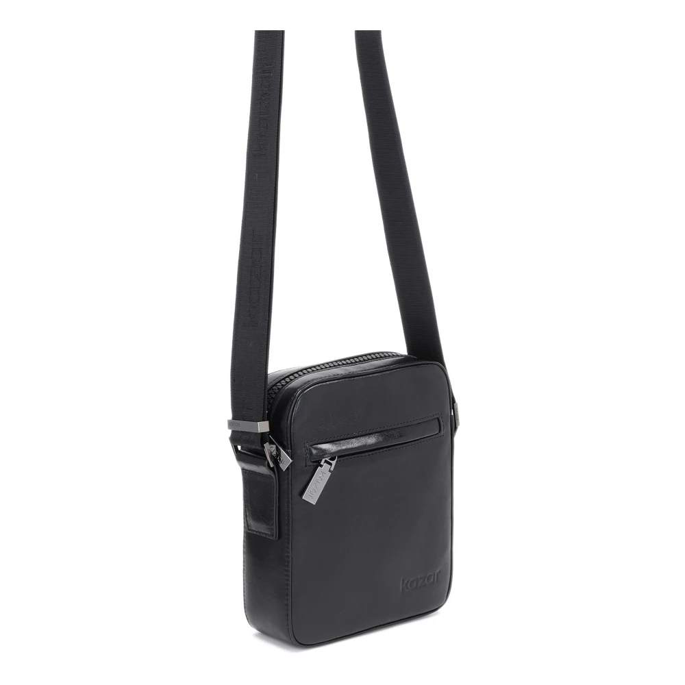 Kazar Zwarte tas voor mannen Black Heren