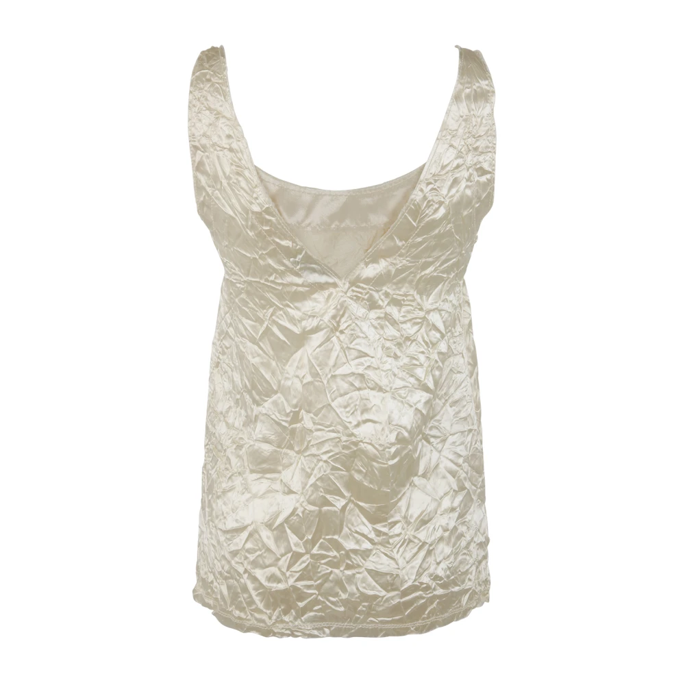Lanvin Krijt Tank Top Beige Dames