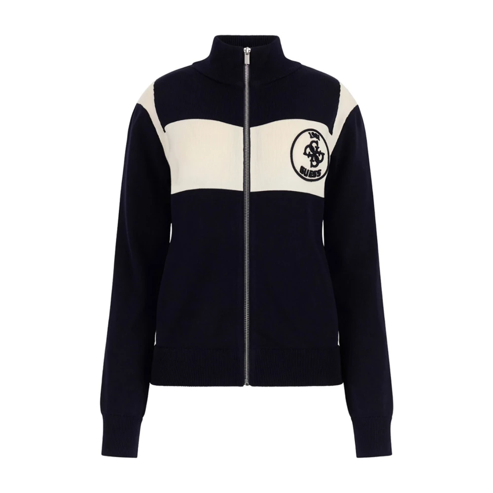Guess Blauwe Dames Sweatshirt Blue Dames