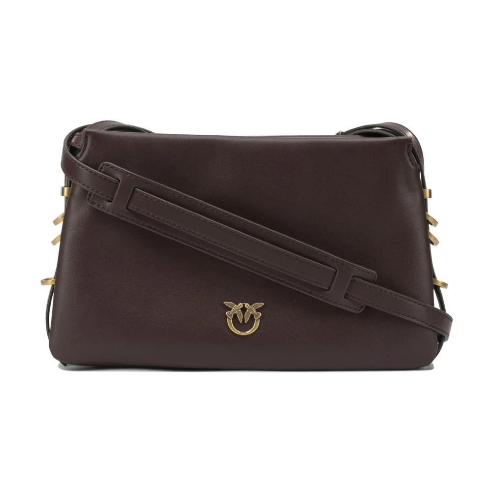 Pinko Women's Brown Crossbody Bag Aw25