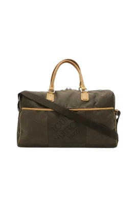 Pre-owned Albatros Damier Geant Boston Bag
