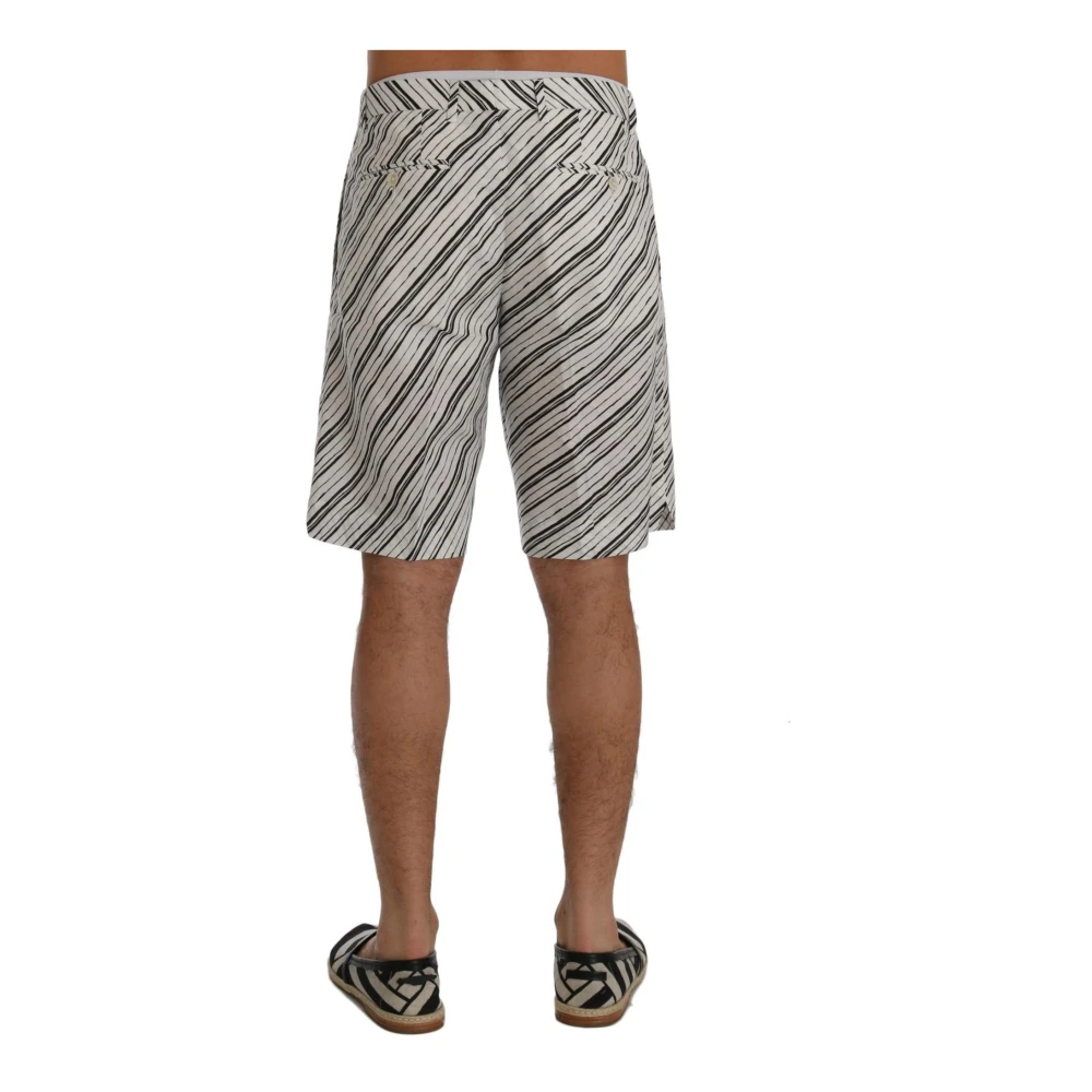 Dolce & Gabbana Gestreepte Casual Shorts Multicolor Heren