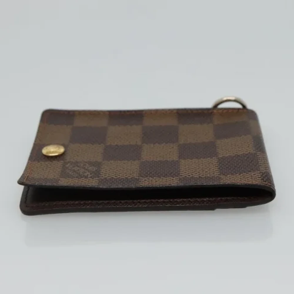 Louis Vuitton Vintage Pre-owned Canvas wallets Brown Dames