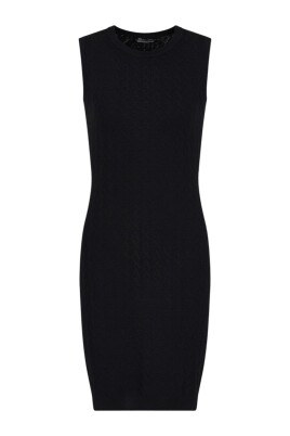 black-midi-knit-dress-with-monogram-embroidery