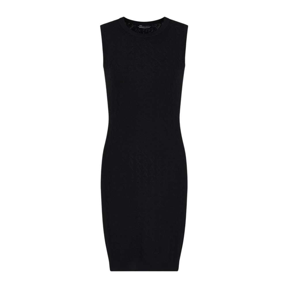Armani Exchange Donna Nero Abiti, L, New,