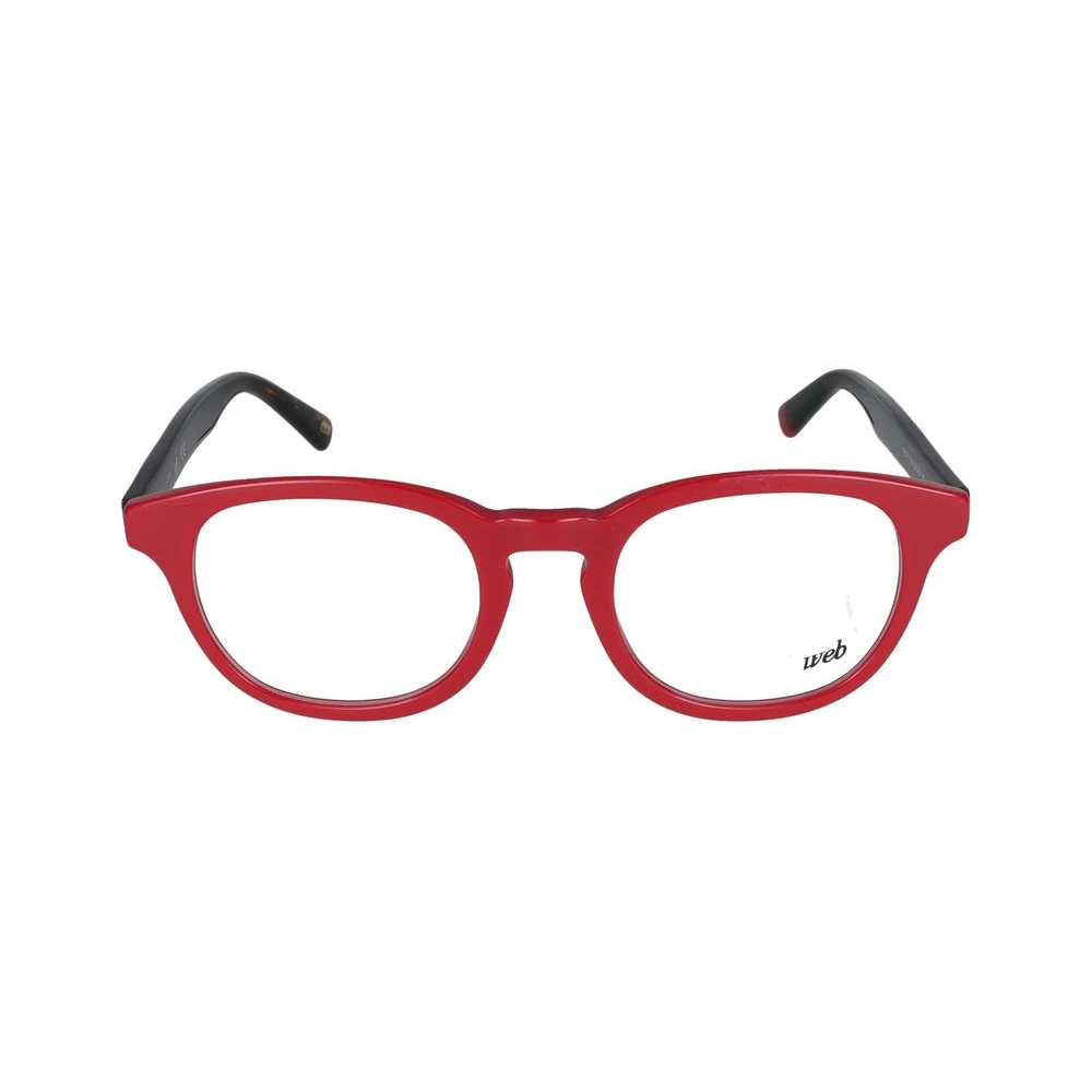 Web Eyewear Red Glasses, Unisex, 52 Mm, We5371 Eyeglasses