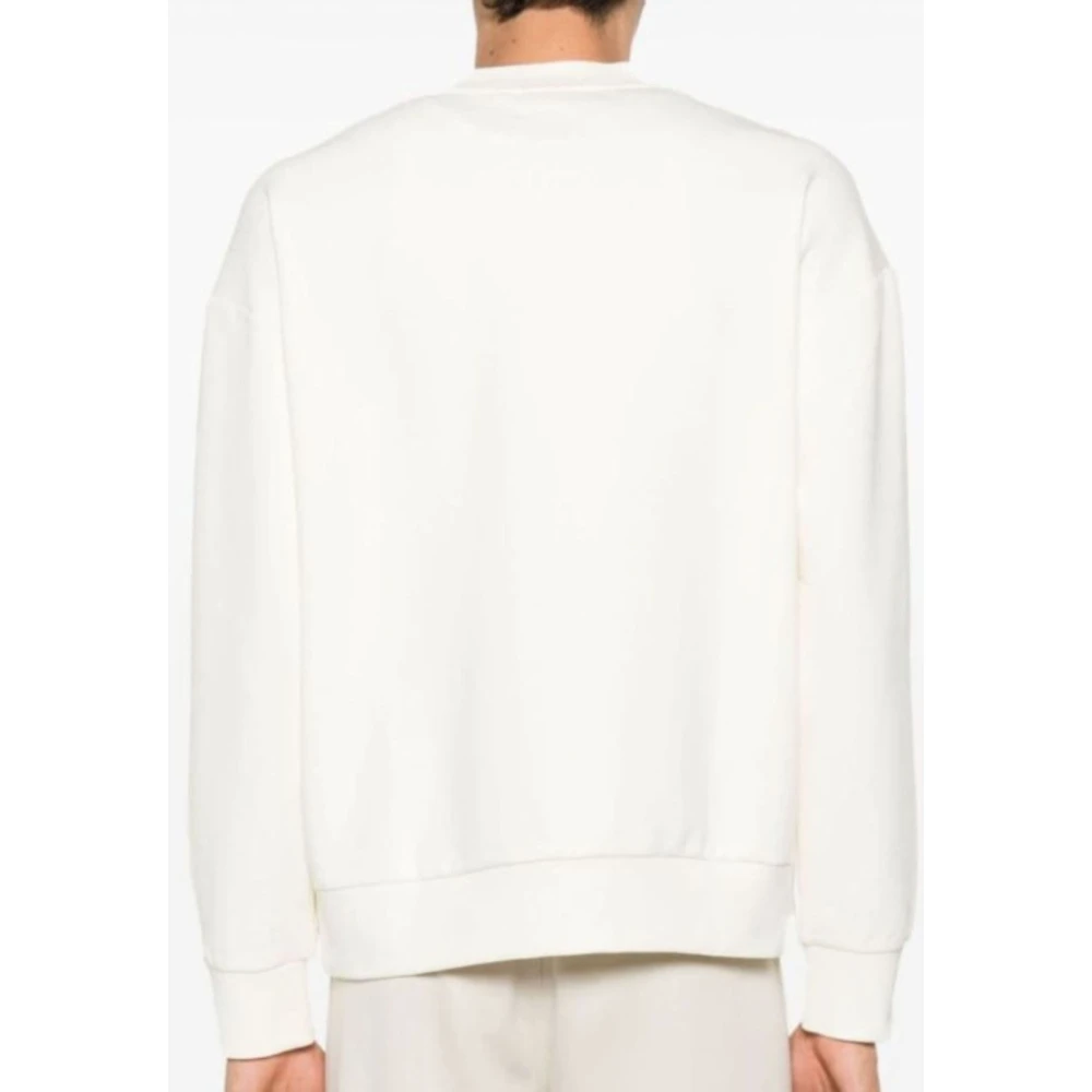 Calvin Klein Schaduw reliëf logo sweatshirt Beige Heren