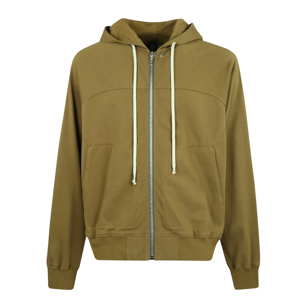 Rick Owens Stijlvolle Windbreaker Jas voor Outdoor Avonturen Brown Heren