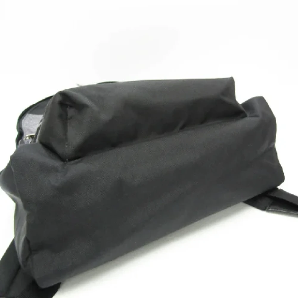 Celine Vintage Pre-owned Canvas shoulder-bags Black Dames