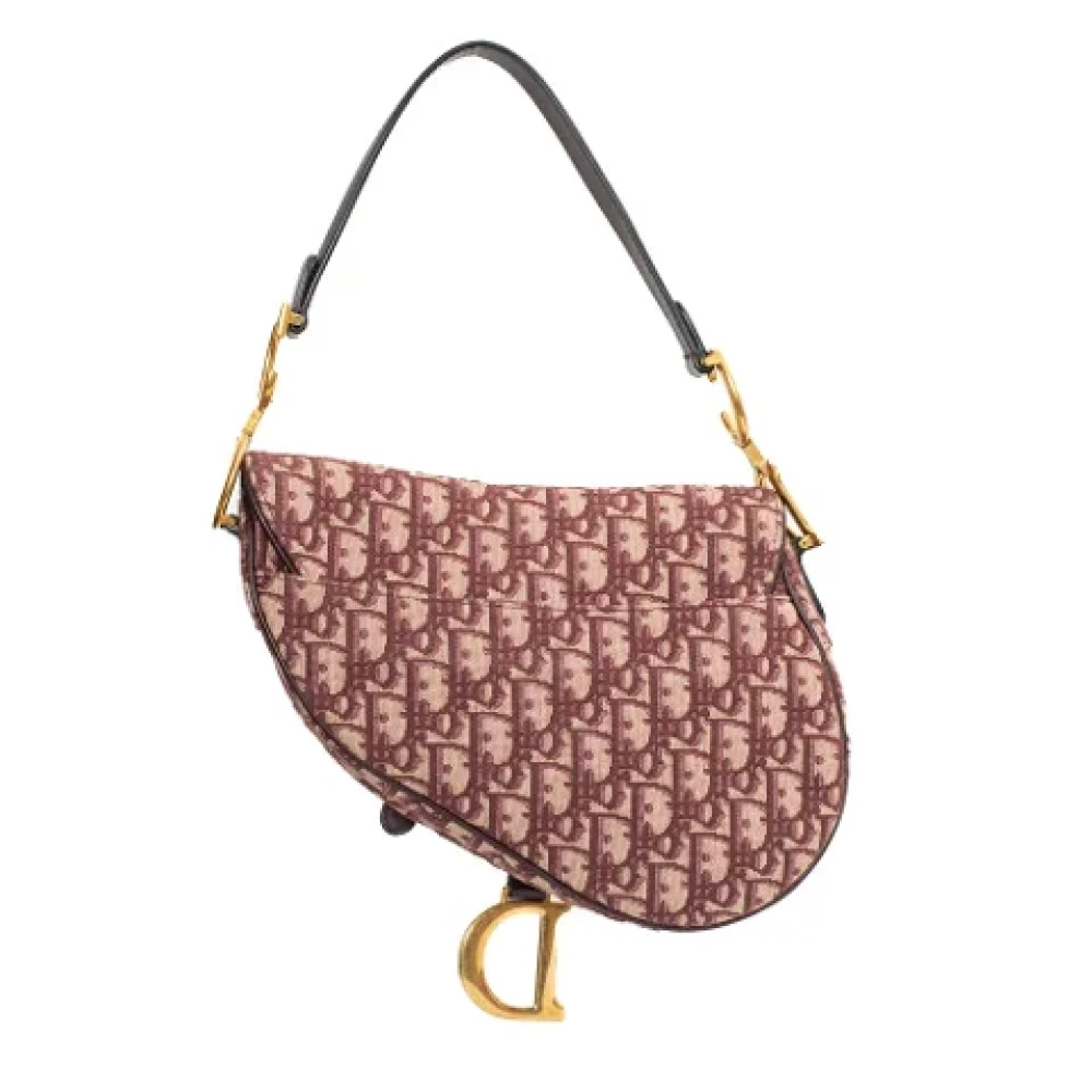 Dior Vintage Pre-owned Cotton dior-bags Red Dames