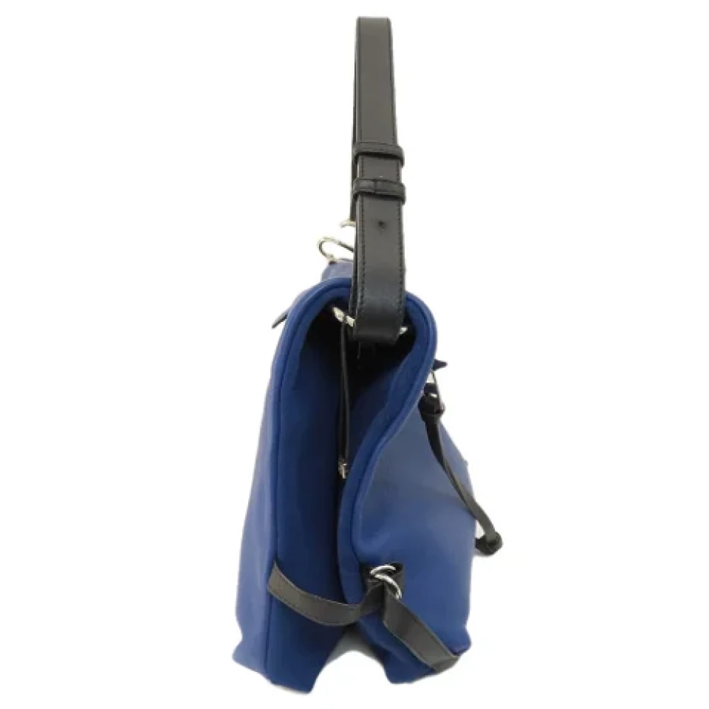 Loewe Pre-owned Leather shoulder-bags Blue Dames
