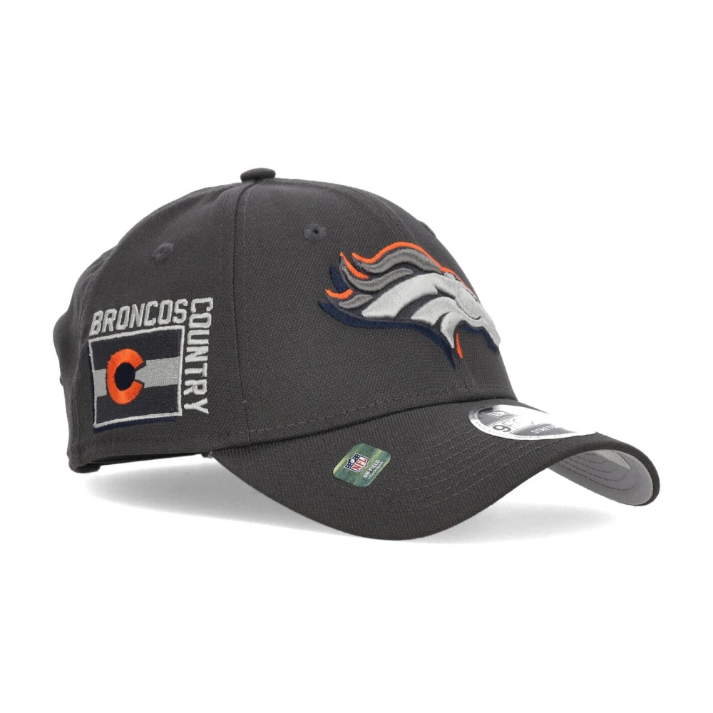 new era Gebogen Visor Hat NFL Draft Denver Broncos Gray Heren