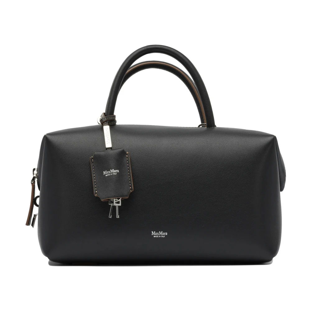 Max Mara Women's Black Handbag With Double Handles