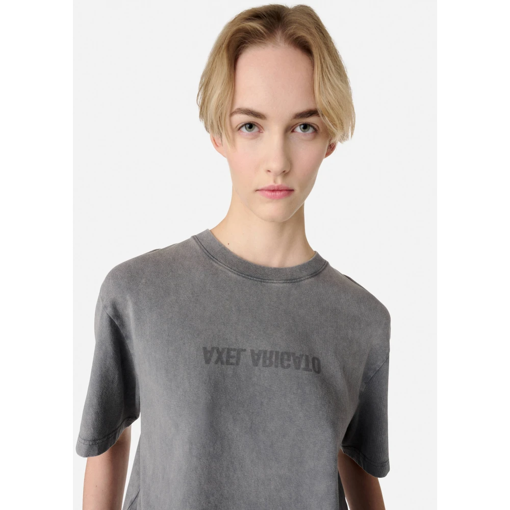 Axel Arigato Verdraai T-shirt Gray Dames
