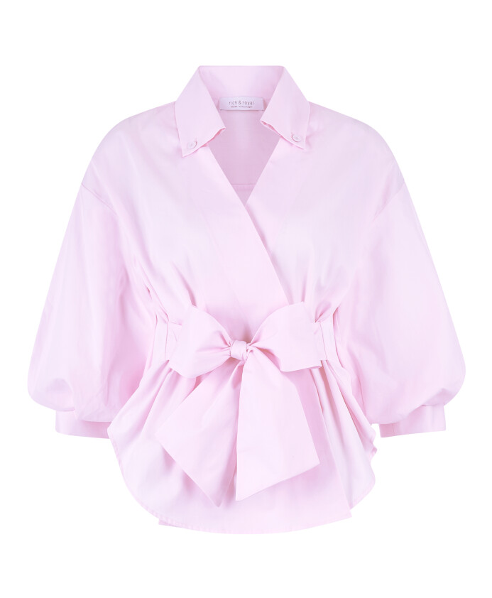 chemisier-a-manches-bouffantes