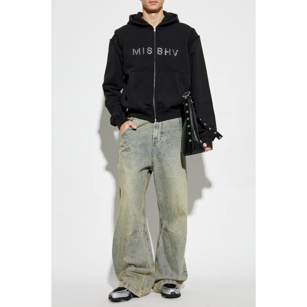 Misbhv Sweatshirt met logo Black Heren