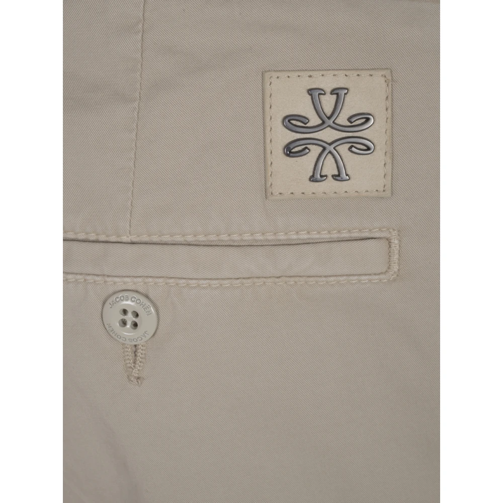 Jacob Cohën Slim Fit Bobby Broek Beige Heren