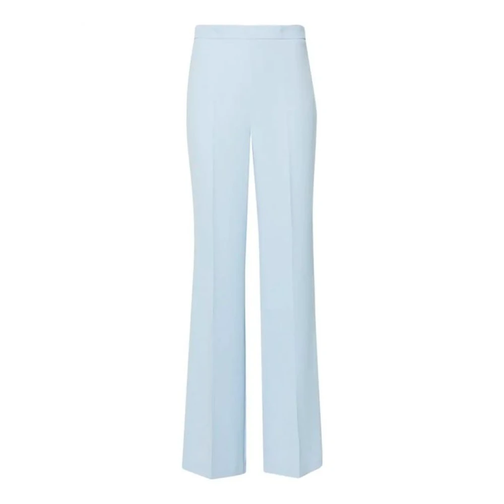 Twinset Blauwe Tear Flare Broek Blue Dames