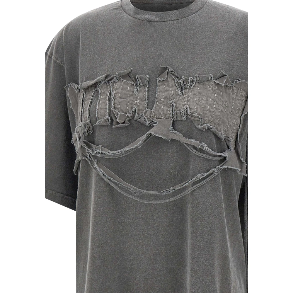 Ottolinger Dameskatoenen T-shirts en polo's Gray Dames