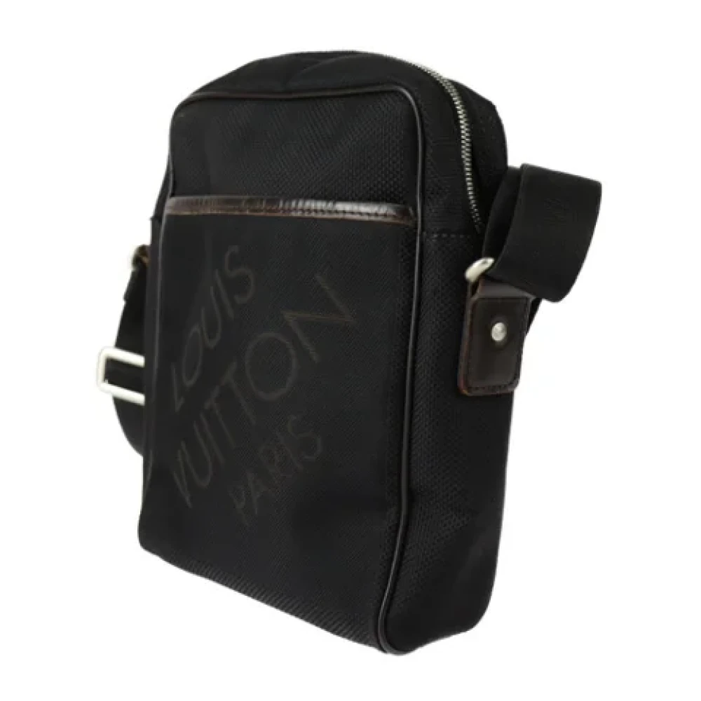 Louis Vuitton Vintage Pre-owned Leather louis-vuitton-bags Black Heren