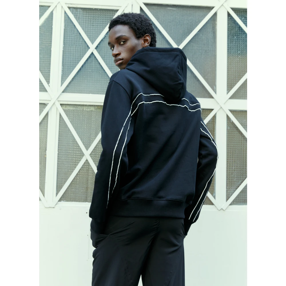 GmbH Urban Piping Hoodie Black Heren