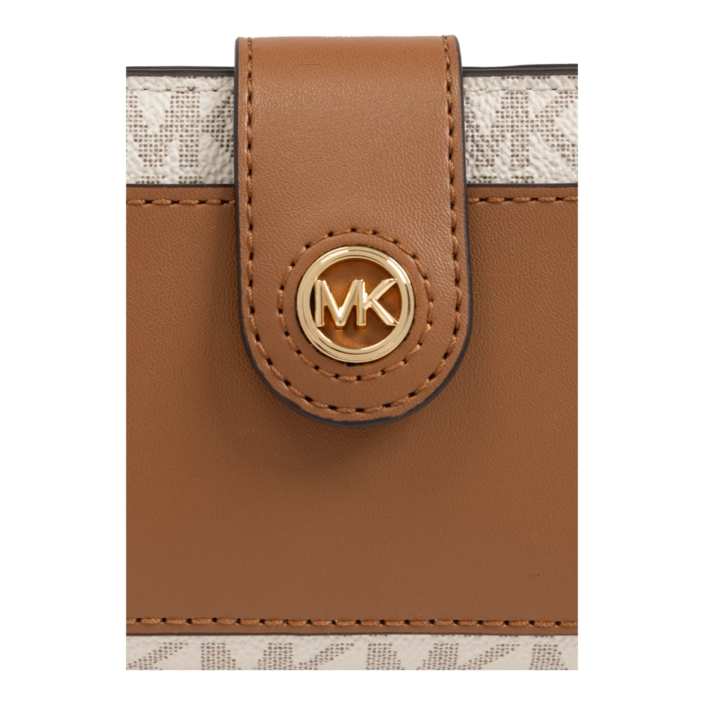 Michael Kors Portemonnee met logo Brown Dames