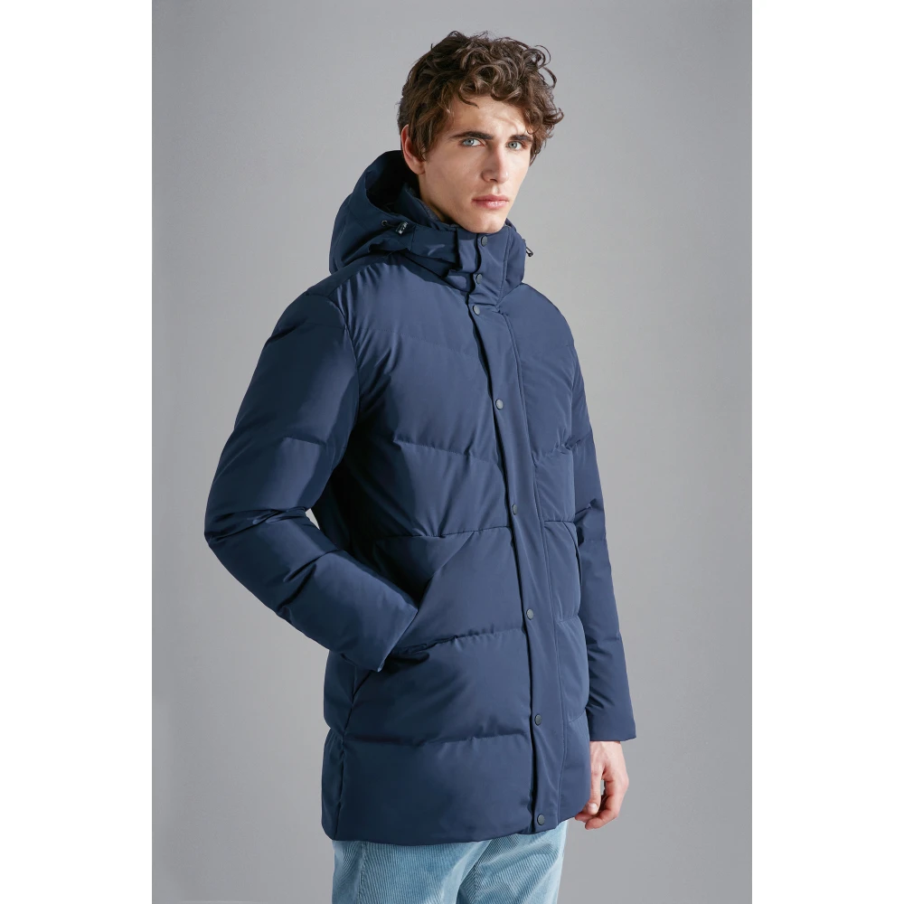 PAUL & SHARK Blauwe Jassen voor Mannen Blue Heren