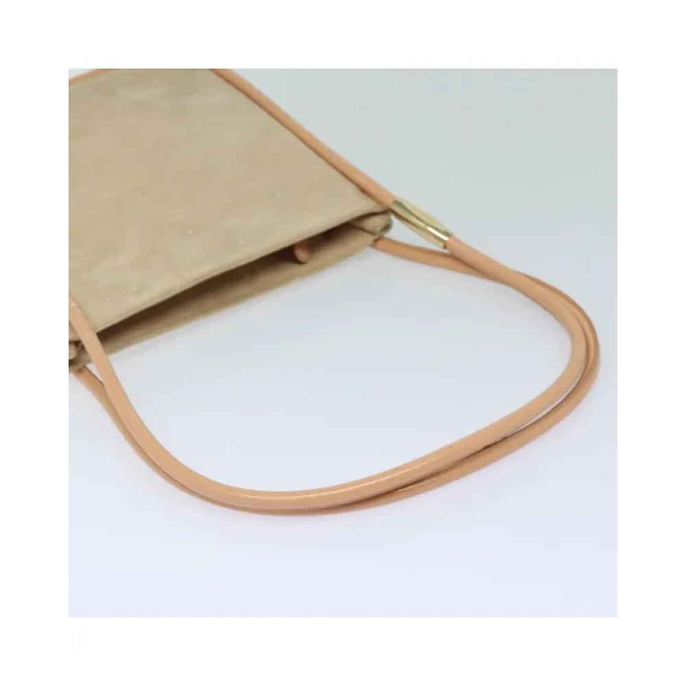 Gucci Vintage Pre-owned Suede gucci-bags Beige Dames