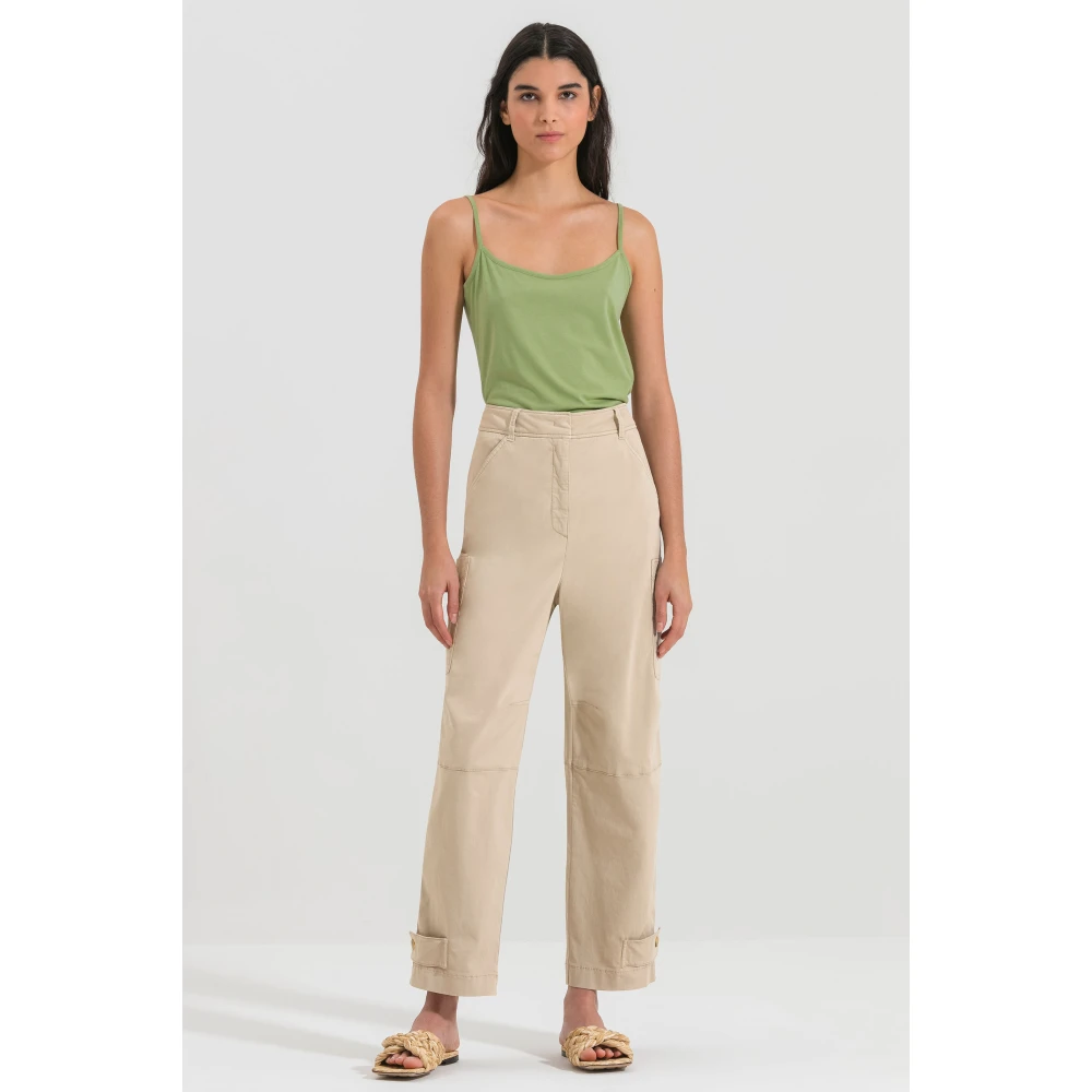 LUISA CERANO Stijlvolle Mouwloze Top 358873 7769 Green Dames