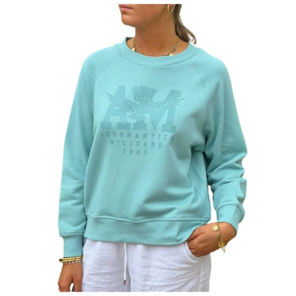 Aeronautica Militare Donna Blu Sweatshirts & Hoodies