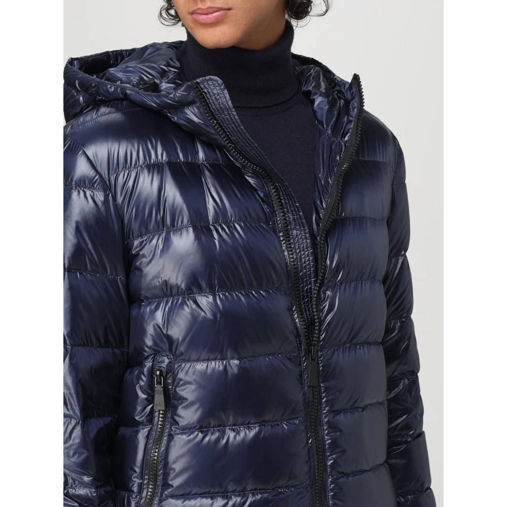 add Blauwe Jas voor Stijlvolle Look Blue Heren
