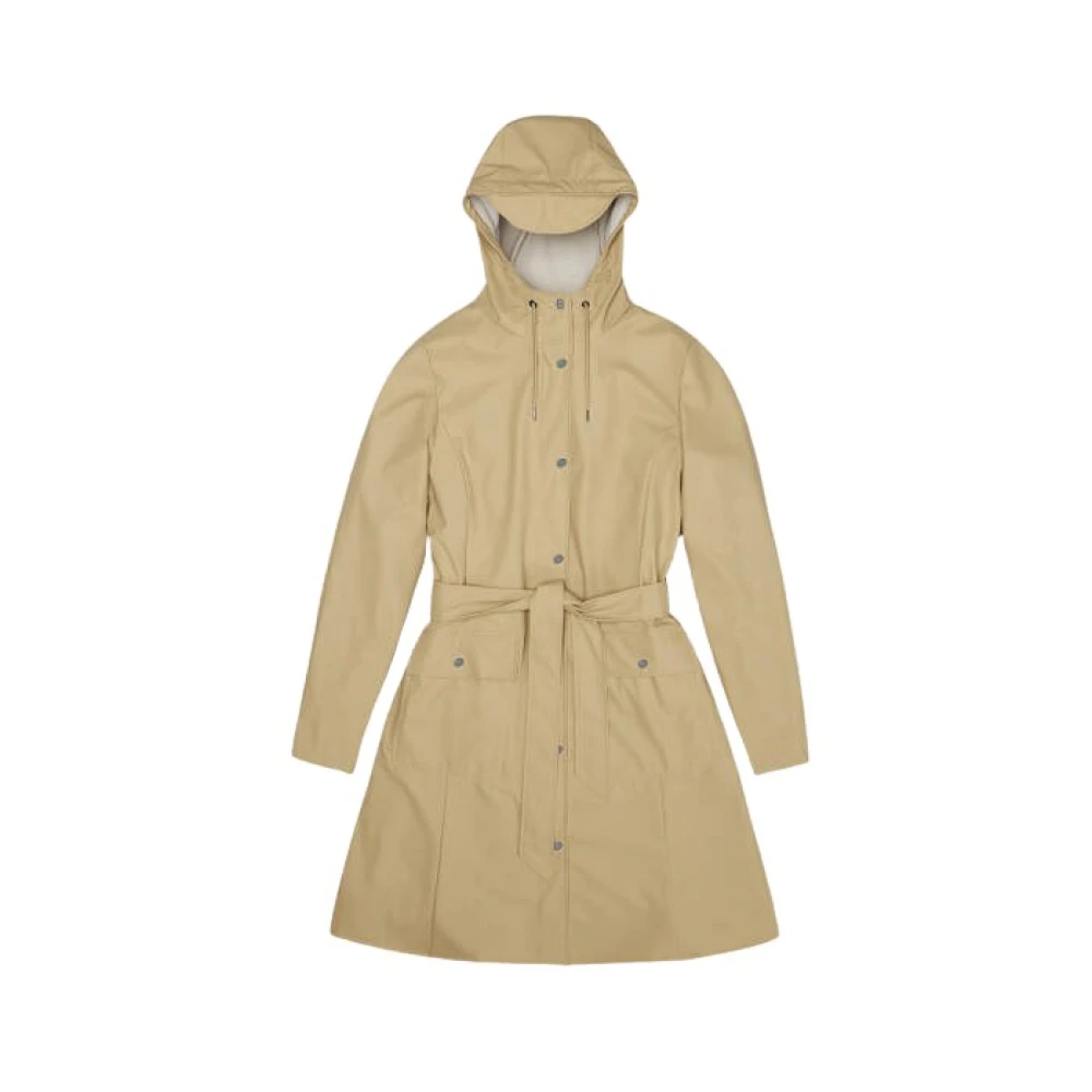 Bilde av Rains Curve Jacket - Sand XS