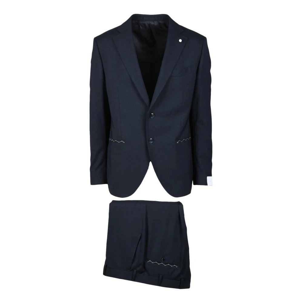 Luigi Bianchi Mantova Herenpak Black Heren