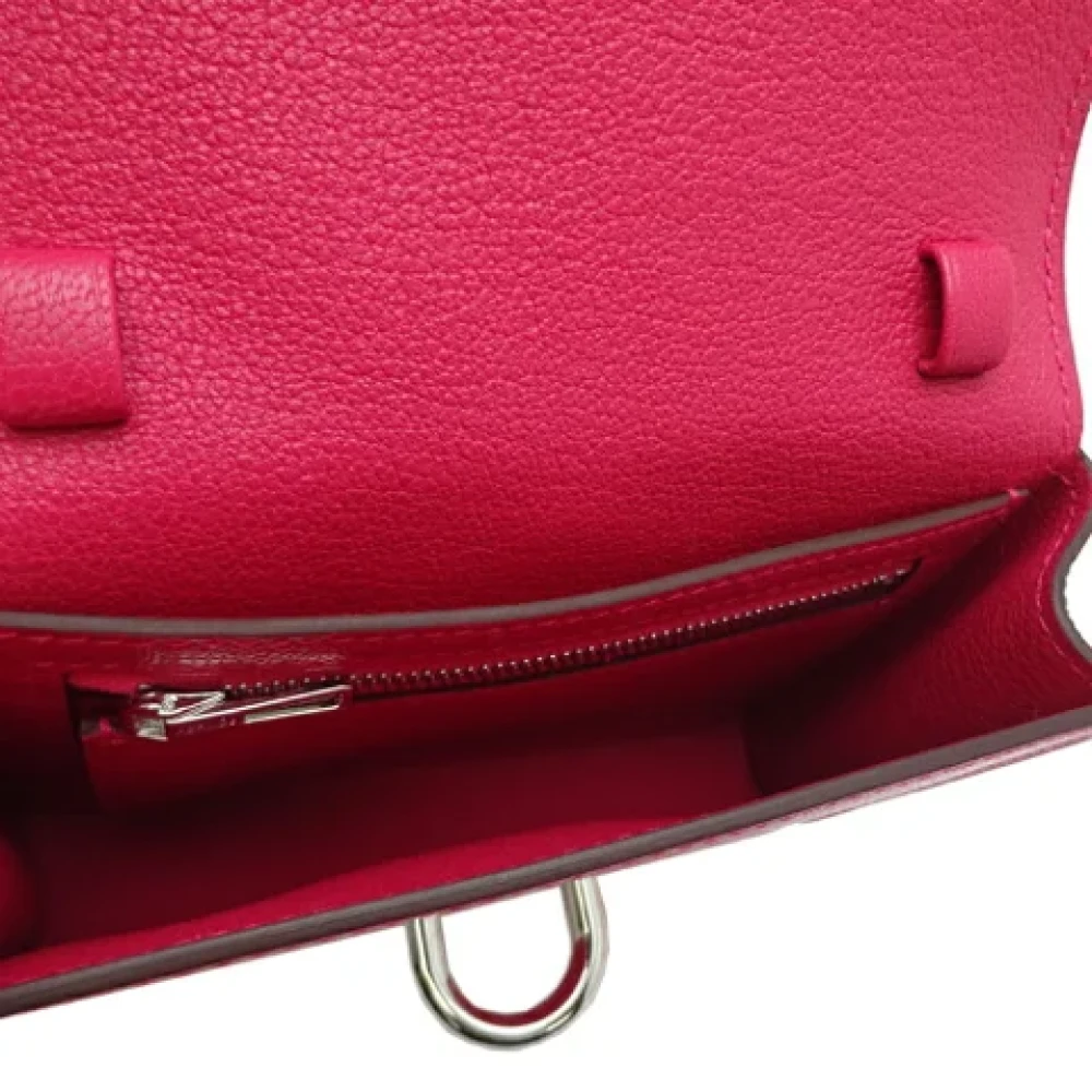 Hermès Vintage Pre-owned Canvas wallets Pink Dames