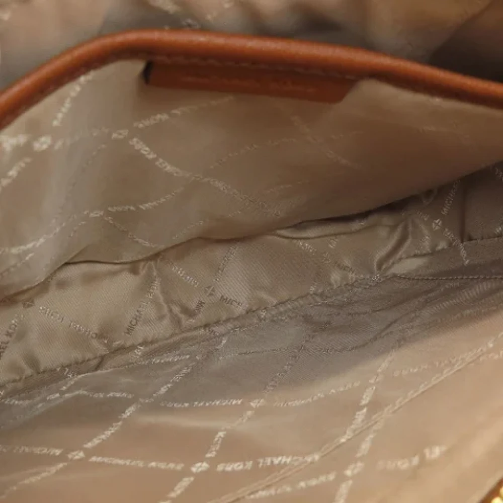 Michael Kors Pre-owned Fabric shoulder-bags Brown Dames