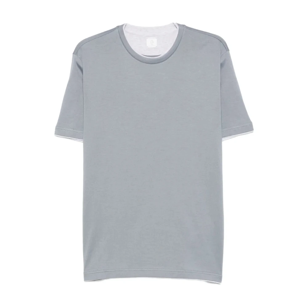 Eleventy - Tops > T-Shirts - Gray - Eleventy - Modalova
