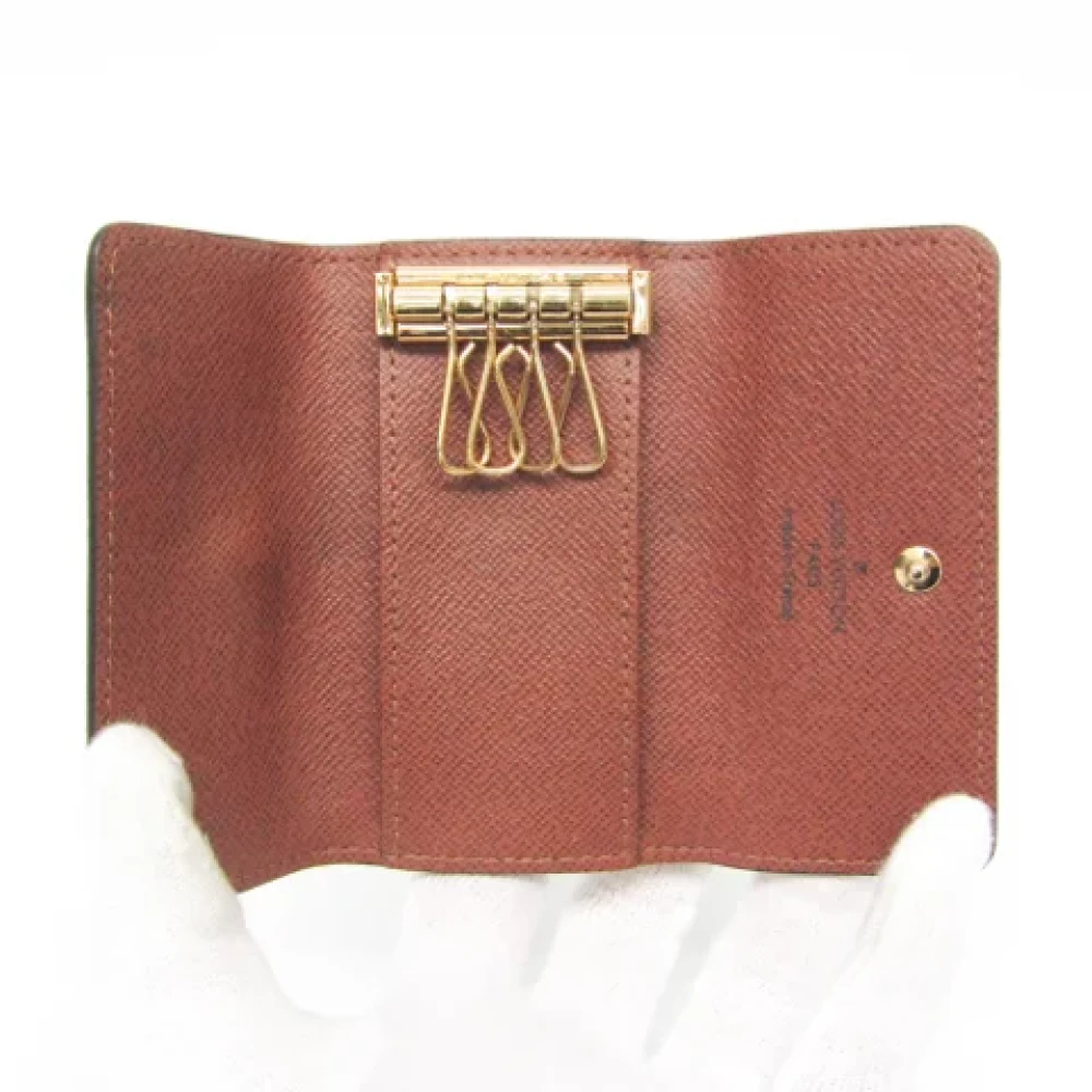 Louis Vuitton Vintage Pre-owned Canvas key-holders Brown Dames