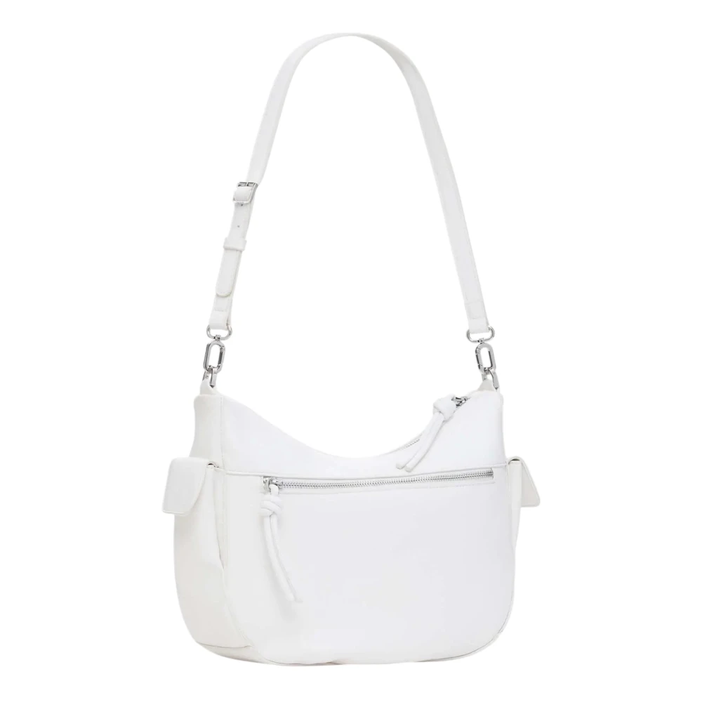 Desigual Lente Zomer Dames Middelgrote Tas Collectie White Dames