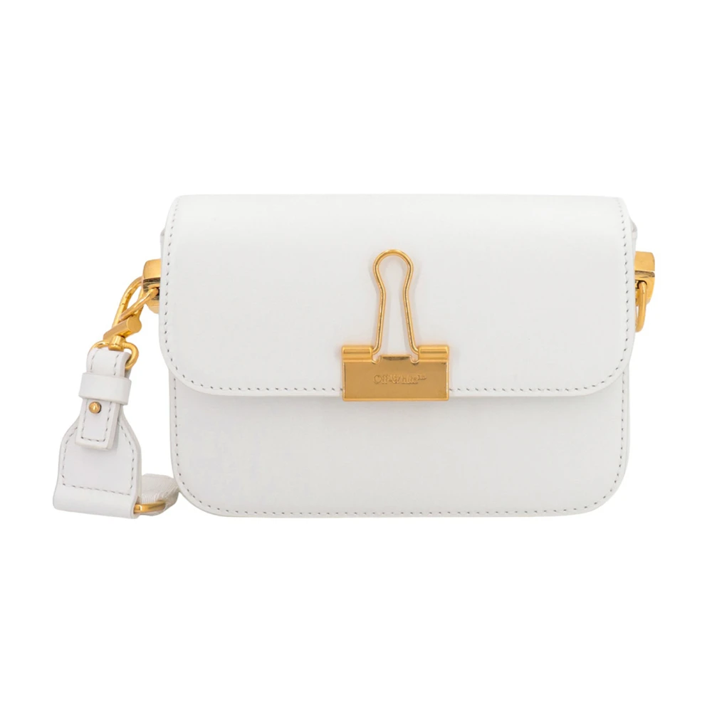 Off White Shoulder Bags White, Dam