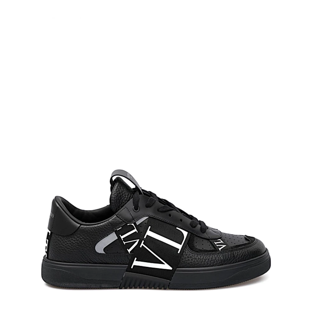 Valentino Garavani Black Sneakers, Male, 10 Uk, Casual Trainers For Everyday Wear