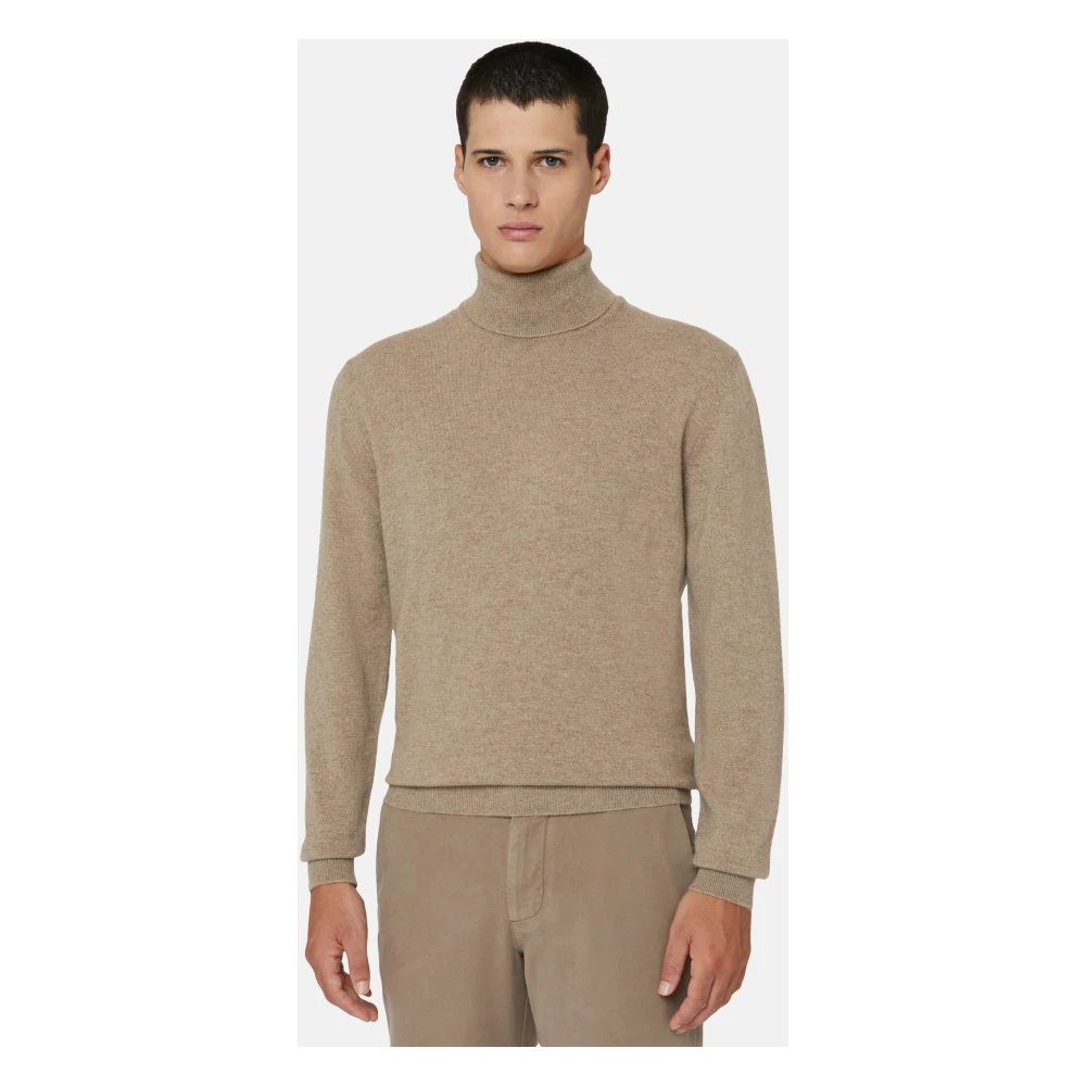 Boggi Milano Polokraagtrui Beige Heren