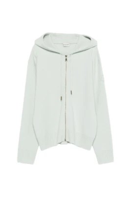 Cashmere & Wool Zip-Up Hoodie