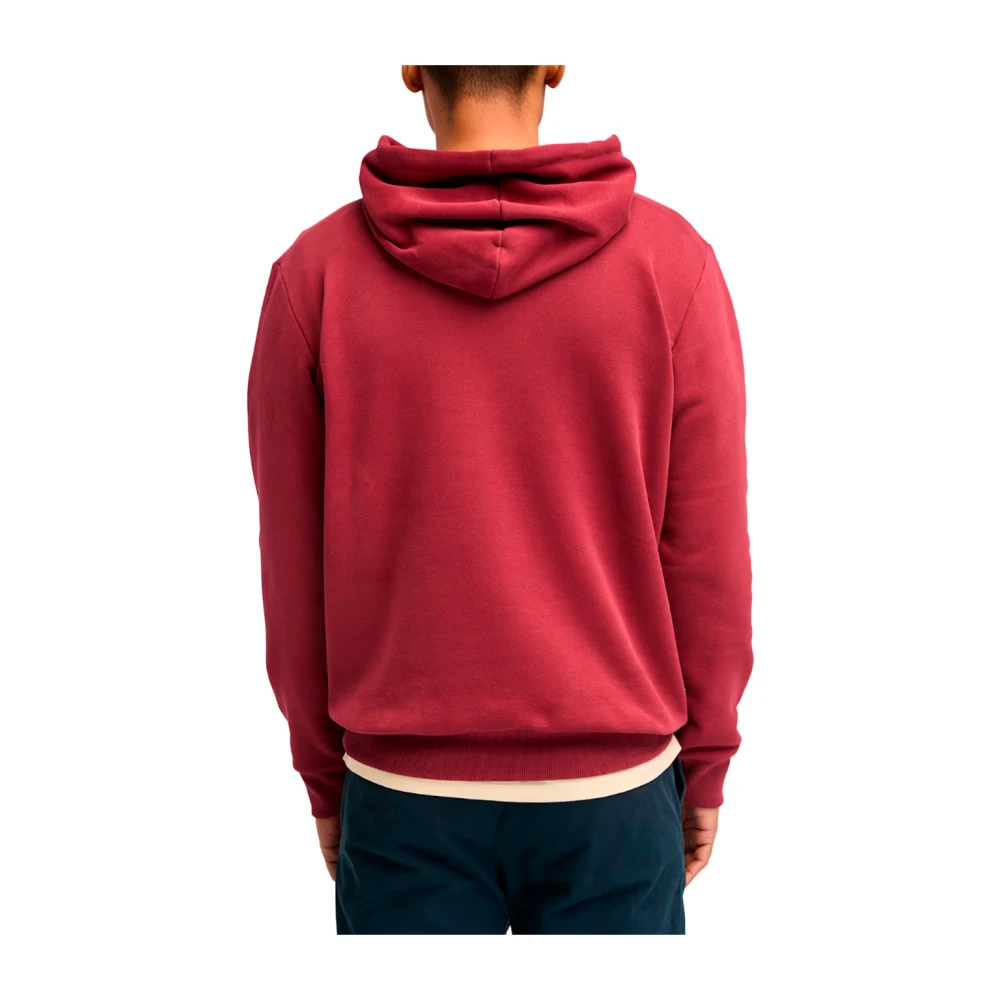 Timberland Veelzijdige Comfort Hoodie Red Heren