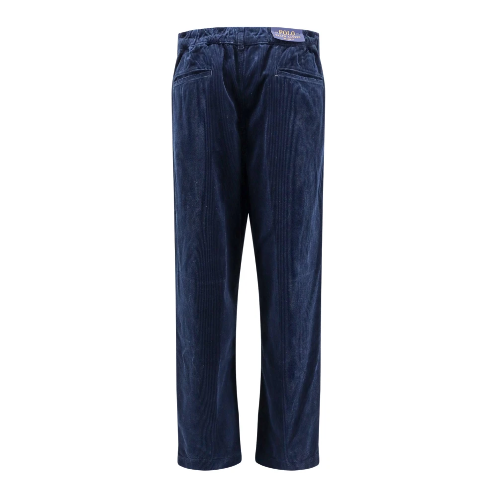 Polo Ralph Lauren Corduroy Relaxed Fit Broek Blue Heren