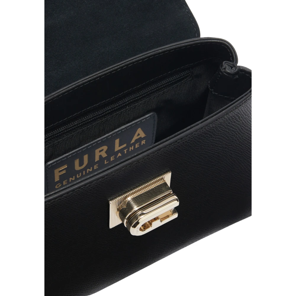 Furla 1927 Mini Top Handtas Nero Black Dames
