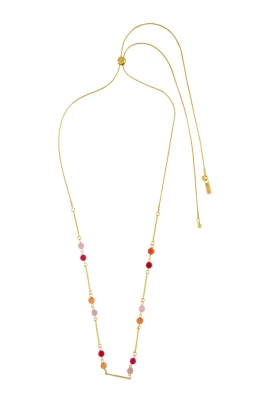 Justerbart rosa halsband