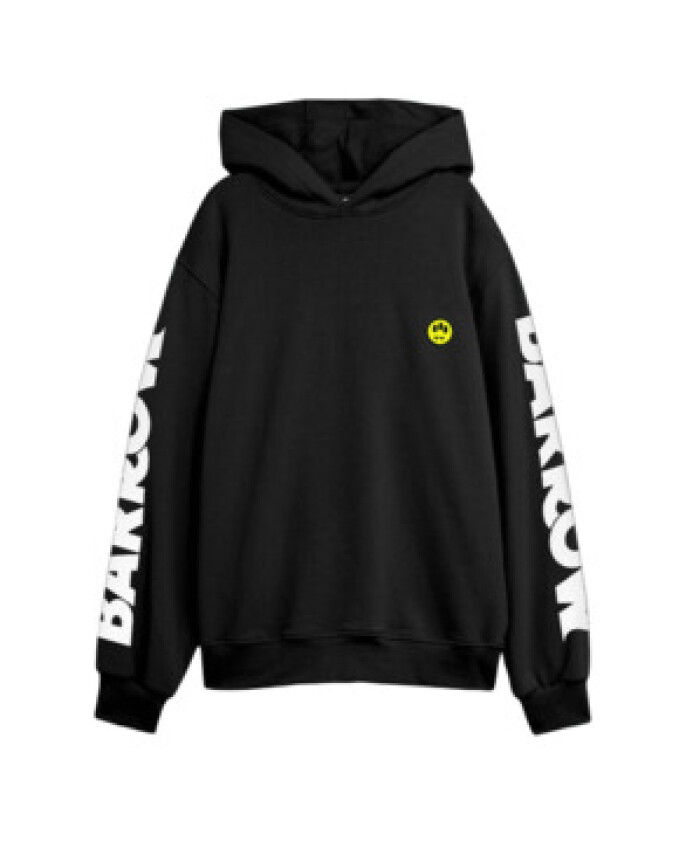 sweatshirt-en-coton-noir-avec-imprime-sourire