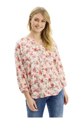 rose-babette-bluse-med-v-hals